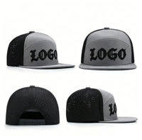 Gorras de Béisbol Personalizadas al por Mayor con Logotipo Bordado, Diseño Deportivo, Unisex, Transpirables, de 7 Paneles, Impermeables, con Cierre a Presión para Hombres y Mujeres
