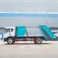 Camion compacteur Dongfeng Furuka 185HP, carrosserie scellée en acier Q345 pour l'élimination des déchets urbains