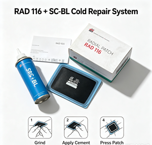 Parche Radial SL de Tela Reforzada RAD 116 para Reparación en Frío de Neumáticos de Camiones, Autobuses y Vehículos Pesados en Taller - Product Image 3