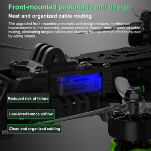 Kit de Potencia FPV de 5 Pulgadas Sin Transmisor de Imagen, Motor 6S 1750KV, Receptor de 868/900MHz 500mW, Marco, Hélices y Accesorios - Product Image 5