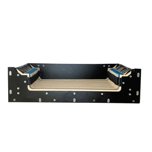 Protector <span class=keywords><strong>de</strong></span> Máquina CNC Yodel, Tipo Fuelle Plegable <span class=keywords><strong>de</strong></span> Montaje Vertical con 3 Láminas, para Aplicaciones en Espacios Limitados - Product Image 3