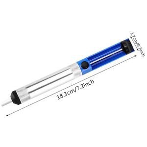 Bomba de succión de estaño metálica para estaciones de desoldadura con control ajustable y punta de precisión - Product Image 2