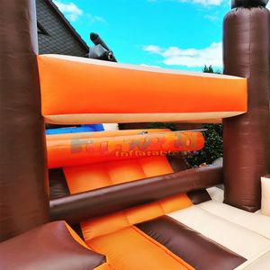 Pista de obstáculos inflable comercial con barco pirata, castillo inflable para niños, para uso en exteriores. - Product Image 3