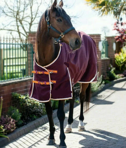 Alfombra de malla transpirable ligera para caballos hecha con poliéster duradero perfecto para la protección contra moscas de verano - Product Image 6