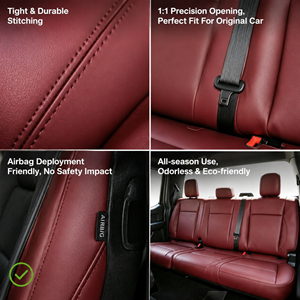 Accessoires intérieurs de voiture en cuir, housses imperméables pour sièges auto, vente en gros OEM pour Ford F150 - Product Image 5