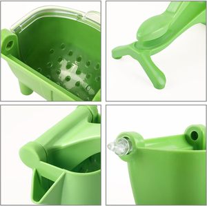 Multifunctional Manual <b>Juicer</b> for Oranges Lemons Fruits Squeezer Durable Plastic (PP) for Household Use <b>Small</b> Kitchen Tool - Product Image 4
