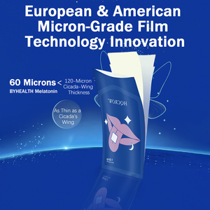 Films buccaux de mélatonine pour le sommeil, dissolution rapide, sans eau, soulage le décalage horaire et l'insomnie, essentiel pour les voyages, étiquette personnalisée, fournisseur en gros - Product Image 2