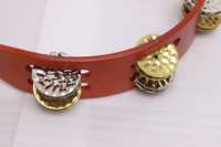 Wholesale Professional Brass Jingle Bell Double Layer Ring Drum Set Percussion Accessories Stage Band Performance Use