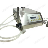 Machine de remplissage numérique semi-automatique intelligente GFK160 pour huile d'olive, boissons et produits chimiques, précision de 0,5 %, 3 L/minute