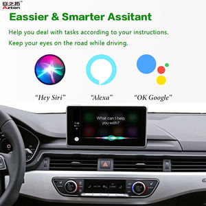 AZTON A3 A4 B9 A5 MIB1 MIB2 Actualización de Radio iPhone <span class=keywords><strong>Apple</strong></span> inalámbrico <span class=keywords><strong>CarPlay</strong></span> Android Auto interfaz para <span class=keywords><strong>AUDI</strong></span> coche Multimedia Retrofit - Product Image 5