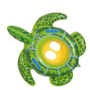 Su misura in pvc carino tartaruga gonfiabile anello di nuoto per i bambini - Product Image 6