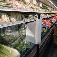 Voedselveilige HDPE producezakken op rol voor supermarkt fruit- en groenteverpakkingen