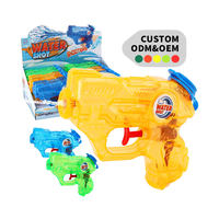 Pistolet à eau miniature transparent pour enfants, nouveau jouet d'été à bas prix pour le tir en extérieur
