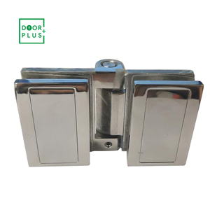 Doorplus Charnière pliante en laiton de taille compacte Couvercle magnétique en acier inoxydable <span class=keywords><strong>Vis</strong></span> invisibles décalées pour porte pliante en verre - Product Image 1