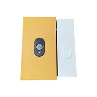 Boîte d'emballage en carton blanc imprimée avec logo personnalisé, boîte de présentation de produits, boîte de 5 cônes enroulés à l'épreuve des enfants