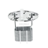Mini Fermenteur Crazy Brew M1 25L en Acier Inoxydable 304, Équipement de Brassage Domestique avec Pieds Courts pour Vin