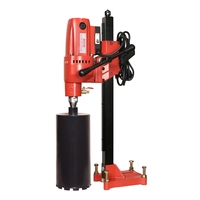 Perceuse à noyau diamanté industrielle portable BAOJIE BJ-185, machine de carottage de béton de type humide pour perçage de trous précis
