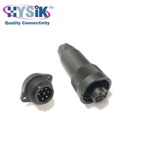 Connecteur mâle-femelle RD24 à 7 broches IP67, 6+PE Contacts, raccord fileté, remplace le connecteur Binder 99-4217-00-07 99-4218-00-07