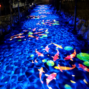 Proyector de Patrones de Agua Dinámicos para Efectos Arquitectónicos, Decoración de Jardines, Iluminación Temática e Instalaciones al Aire Libre - Product Image 1