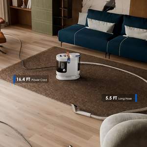 חשמלי 17kpa גבוה טמפרטורה יד החזיק אוויר קל משקל מנקה אדים קשה הרצפה קשה, יבש ניקוי חיות מחמד משק בית - Product Image 5