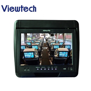 Bus Seat Monitor 10.1'' Bus Vod Entertainment System Seat Back Vod Bus Server With Screen Angle Adjustable