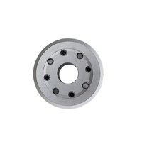 Poulie de distribution en alliage d'aluminium avec trous de fixation pour équipement d'automatisation et machines d'impression
