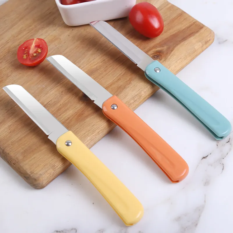 New fashion Kitchen Stainless Steel Travel Knife Fruit Caving Knife
