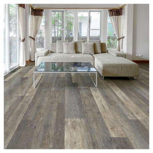 Suelo de tablones de vinilo <span class=keywords><strong>SPC</strong></span> de PVC de grano de madera resistente al agua 4mm-8mm para decoración de Hotel y hogar Material plástico diseño gráfico - Product Image 4