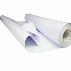 140g rimovibile lucido bianco opaco Eco solvente stampabile adesivo Car Wrap vinile adesivo rotolo PVC vinile autoadesivo