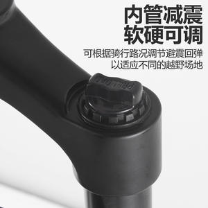 Horquilla Delantera Mecánica para Bicicleta de Nieve Bolany, 20/26 Pulgadas, Aleación de Aluminio, 135 mm de Ancho, Bloqueo de Hombro - Product Image 3