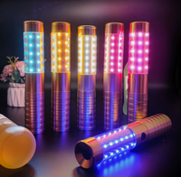 Bastón LED Estroboscópico para Servicio de Botellas de Champán y Vino, Bengalas LED para Discotecas VIP, KTV, Bares, Bastones Luminosos para Botellas