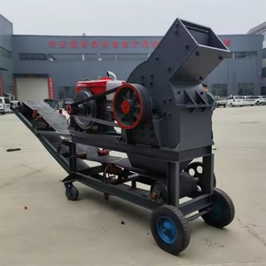 New Xách Tay Động Cơ Diesel Hammer Mill Di Động Máy Nghiền Đá Cho Khai Thác Mỏ Mỏ Với PLC & Hộp Số Thành phần Cốt Lõi - Product Image 3