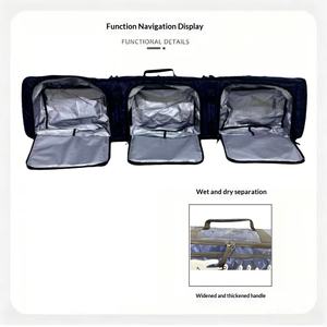 Sac <span class=keywords><strong>de</strong></span> <span class=keywords><strong>ski</strong></span> et <span class=keywords><strong>de</strong></span> snowboard universel télescopique à roulettes en gros, imperméable, à compartiments multiples avec séparation sec-humide - Product Image 5