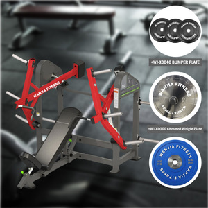 Máquina de <span class=keywords><strong>Press</strong></span> de Pecho <span class=keywords><strong>Inclinado</strong></span> con Carga de Placas Ajustable 2026 para Gimnasio, Equipo de Entrenamiento Profesional de Alta Calidad - Product Image 3