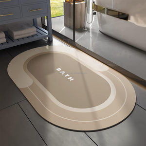 Tapis en pierre de diatomée personnalisé 40*60cm, super absorbant, tapis de bain, tapis de sol en diatomite, tapis de salle de bain - Product Image 2