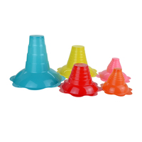 Gobelets en plastique pour glace pilée, gobelet en forme de fleur, gobelet jetable en plastique PET