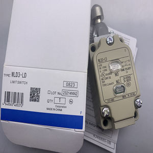 Interrupteur de fin de course à deux circuits Omron WLD28-LD-N avec indicateur LED, plongeur à rouleau supérieur étanche, IP67, 10A 125V AC, bornes à vis - Product Image 4