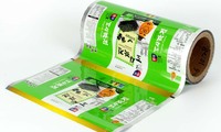 Film en rouleau personnalisé en aluminium métallisé ou plastique thermoscellable pour couvercles de pots de thé au lait