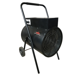 Calentador de aire forzado eléctrico independiente Industrial 30KW <span class=keywords><strong>con</strong></span> <span class=keywords><strong>ruedas</strong></span> - Product Image 3