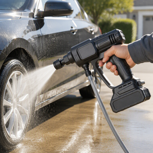 Hidrolavadora Inalámbrica con Batería de Litio, Pistola de Lavado de Autos Portátil, Limpiador con Rociador de Agua Recargable para Limpieza de Vehículos - Product Image 5