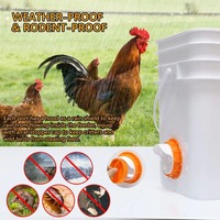 Nouveau kit d'alimentation de poulet de ports de mangeoire de volaille de bricolage pour l'état de ferme nouveau