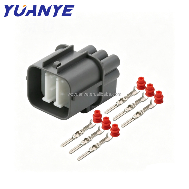 DJ7068-2-11/21 6Pin Waterproof Power Window Connector 6181-0074/6189-0133 for Glass Lifter Motor & Door Harness