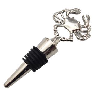 Neuheit Zink legierung Krabben Weinflaschen verschluss, ideal für Wein begeisterte und Geschenk artikel - Product Image 5