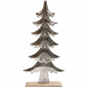 Bougeoir à bougie chauffe-plat contemporain artisanal en tôle perforée sans bougie pour la décoration intérieure pour les fêtes de Noël - Product Image 1