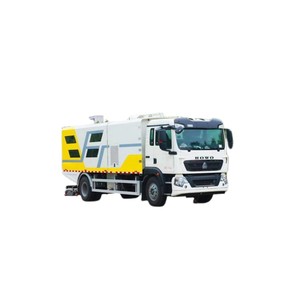 Serbatoio dell'acqua 1cbm 2cbm autocisterna della spazzatura 4 x2 spazzatrice stradale <span class=keywords><strong>lavapavimenti</strong></span> ad alta pressione macchina <span class=keywords><strong>per</strong></span> la pulizia sottovuoto camion Scrubber stradale - Product Image 1