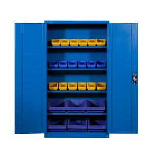 Armoire <span class=keywords><strong>de</strong></span> <span class=keywords><strong>rangement</strong></span> pour outils d'atelier <span class=keywords><strong>de</strong></span> la série Garage en métal industriel <span class=keywords><strong>de</strong></span> grande taille et bon marché - Product Image 3