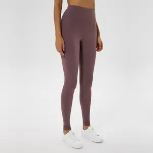 Leggings fitness para mulheres e meninas, stirrup, calças compridas de yoga com bolso