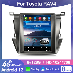 Autoradio HFMidia 9,7 pouces avec écran vertical, lecteur multimédia vidéo, unité centrale pour Toyota RAV4 2014-2018, CarPlay sans fil - Product Image 2