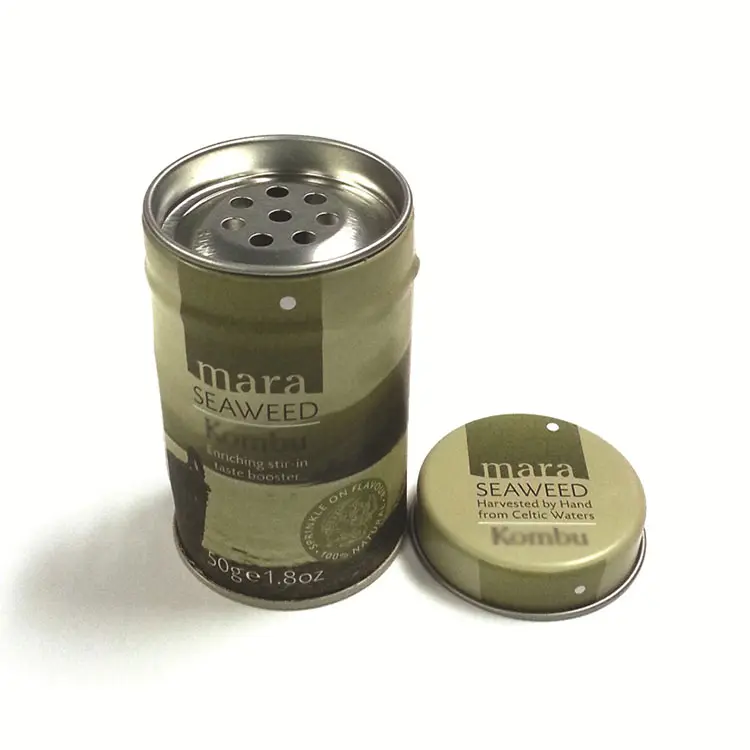 ミニ各種調味料スモールメタルソルトペッパーチキンエッセンスコンテナバルクスパイス缶