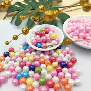 10mm 100g Mixed Colorful Edible Sprinkles Edible Sugar Beads Hot Selling Halal Sprinkles
